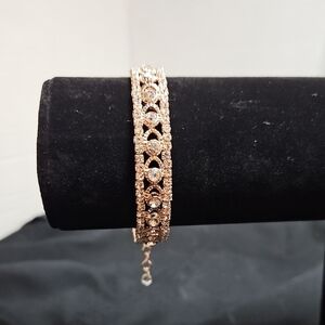 Napier Elegant Beryllium and Silver Bracelet